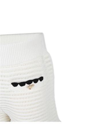 white cotton shorts SELF-PORTRAIT KIDS | PF24719SKCCREAM